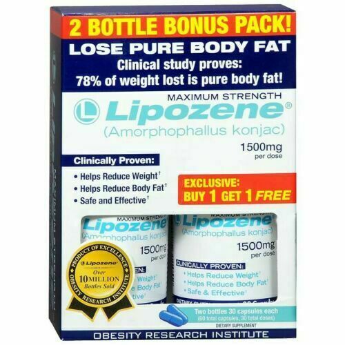 Lipozene MaximumStrength Weight Loss Capsules 60 Pieces for sale