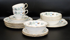 Various Colclough Linden Bone China (Set of 22)