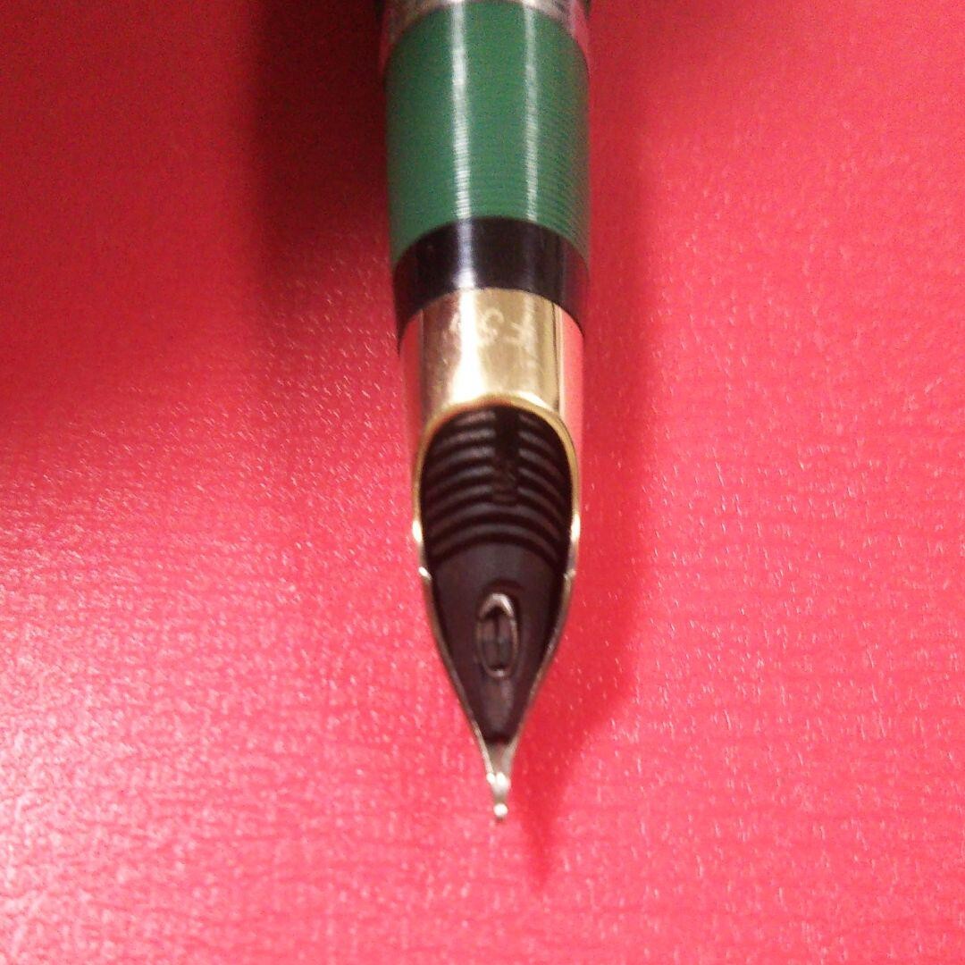 SHEAFFER Fountain Pen VALIANT Snorkel 1950s Vintage Nib F5 14K Old