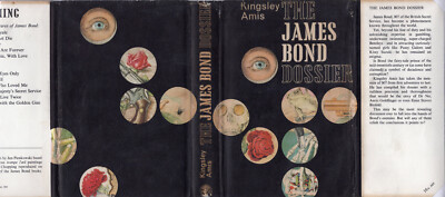 KINGSLEY AMIS - THE JAMES BOND DOSSIER - 1ST w/DJ NPC 1965 IAN FLEMING
