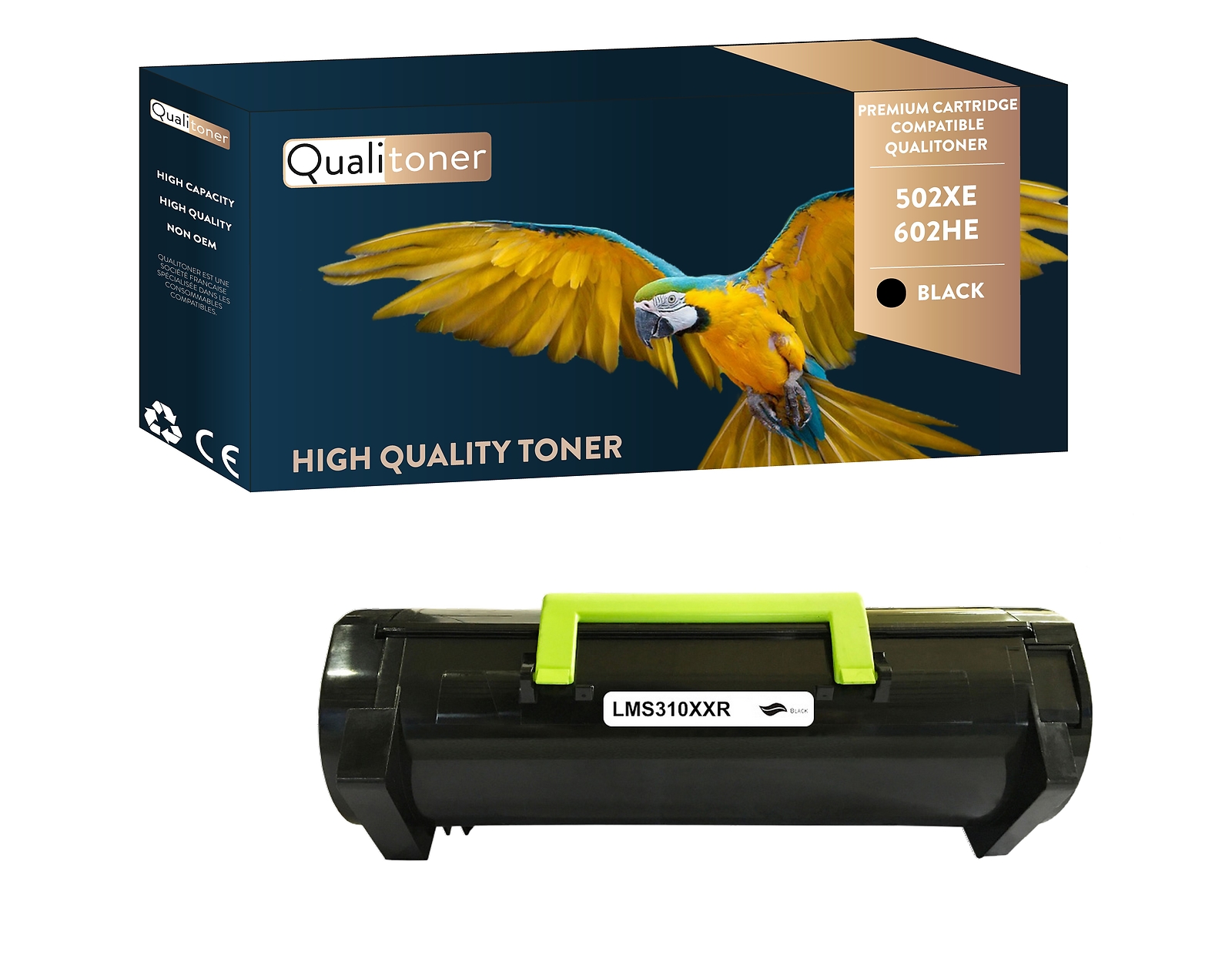 Toner 502XE fini les impressions pâles sur votre Lexmark