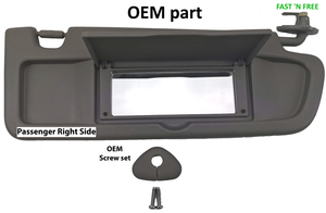 07 civic sun visor