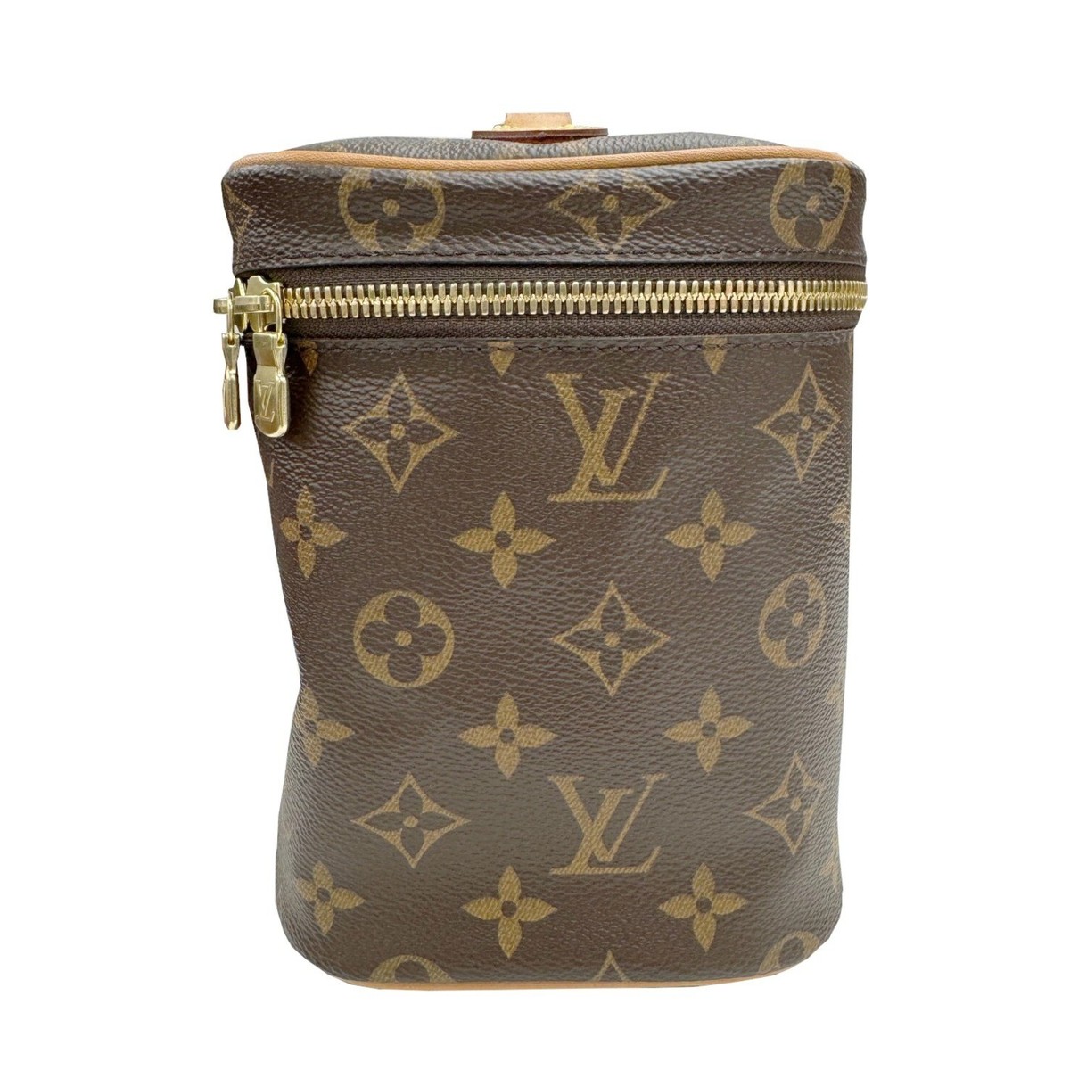 Louis Vuitton Nice Vanity Case BB Brown Canvas for sale