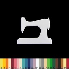 10 Découpes en papier _ MACHINE A COUDRE 4,2X3cm _ Die cut scrapbooking carterie