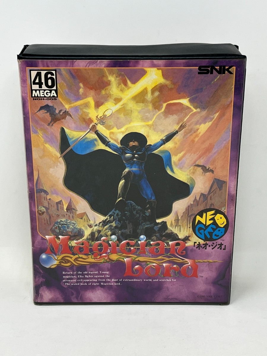 Neo Geo AES - Magician Lord SNK CIB Complete Tested JAPAN Version