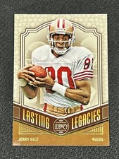 2020 Legacy Jerry Rice LASTING LEGACIES 49ers HOF #LL-JR