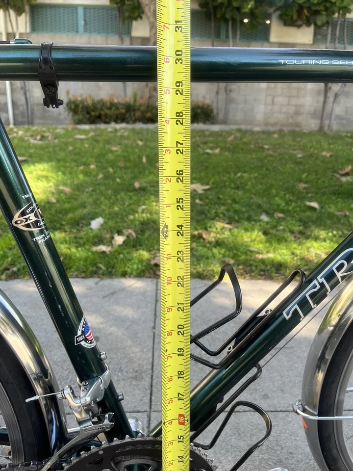 BICICLETA DE TURISMO TREK 520 DE COLECCIÓN 21” (53,4 cm 54 cm) tubo de asiento 21” tubo superior Foto 3 de 4