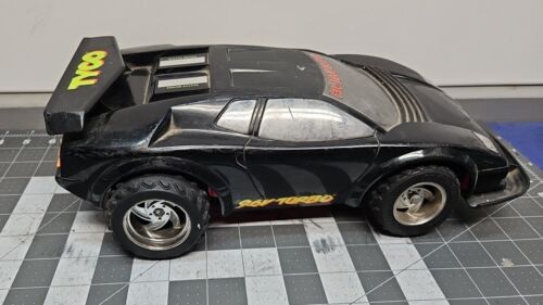 De colección~Tyco Hi-Jacker~9.6V Turbo RC no funciona sin control remoto para piezas o exhibición  - Imagen 1 de 8