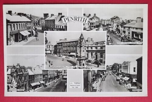 House Clearance Cost Penrith Multiview - Cumbria - Cumberland. J.L.Topaz of Penrith RP  POSTED 1956