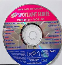 SC8499 POP SOUND CHOICE KARAOKE LOT WA