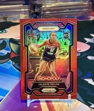 2024 Prizm WNBA Monopoly Celeste Taylor RC #66 SP Red /99 Rookie Refractor Sp
