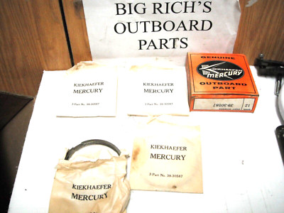 NEW OEM Mercury Quicksilver PISTON RINGS 39-30587A12  10 RINGS FREE SHIPPING USA