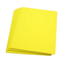 Craft Foam Sheets--9 x 12 Inches - Yellow - 10 Sheets-2 MM Thick