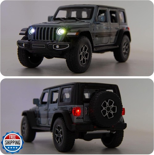 Wakakac kompatibel für 7-türiges Wrangler Spielzeugauto 1/32 Druckguss Rückzugmodell - Bild 5 von 5