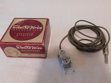Vintage Electro-Voice Model 805 Crystal Contact Microphone in box guitar pickup