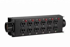 230V AC 50Hz Distribution Equipment Socapex To Edison Box 19 Pin Socapex Distro