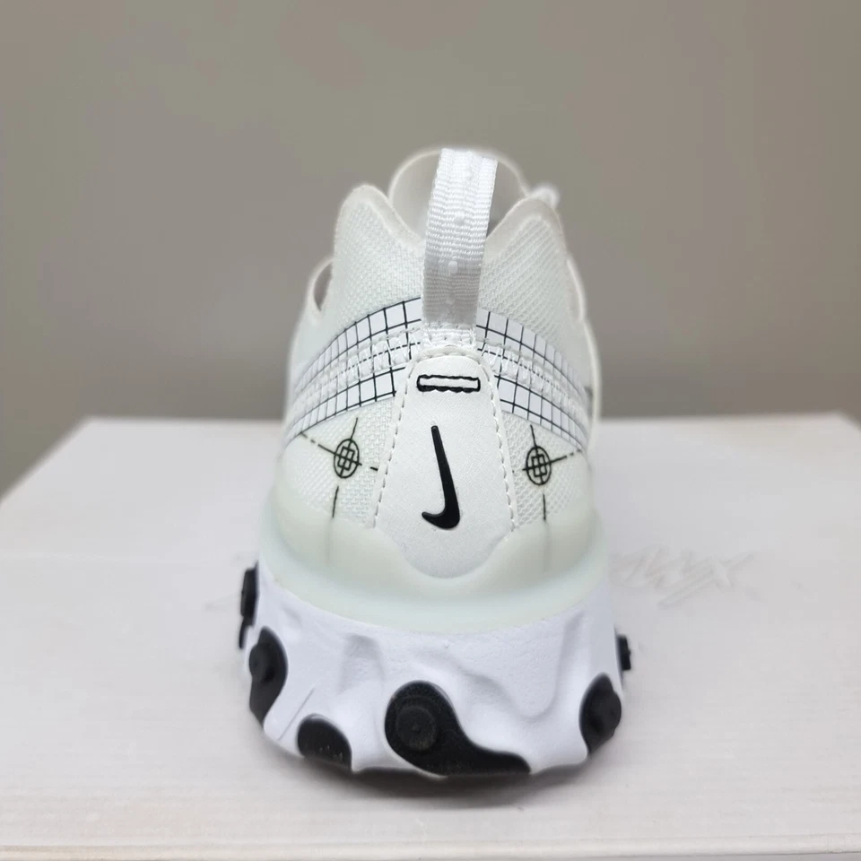 NIKE REACT ELEMENT 55 "SCHEMATIC" (CU3009 100) TRAINERS VARIOUS SIZES - Image 4 of 4