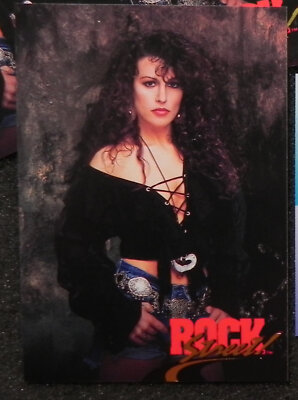 CHRISSY STEELE (1) 1991 ROCKSTREET PROTOTYPE Card #5
