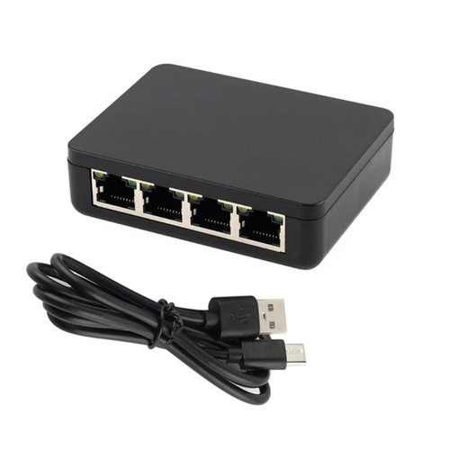 Répartiteur Gigabit Ethernet Vitesse Rapide 1 à 4 Ports pour Connexion Plusieurs Appareils - Photo 7/8