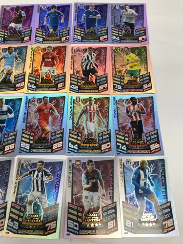 2012-13 Match Attax Extra Man Of Match Foil Card Full Set (20) (M1-M20) - Picture 3 of 5