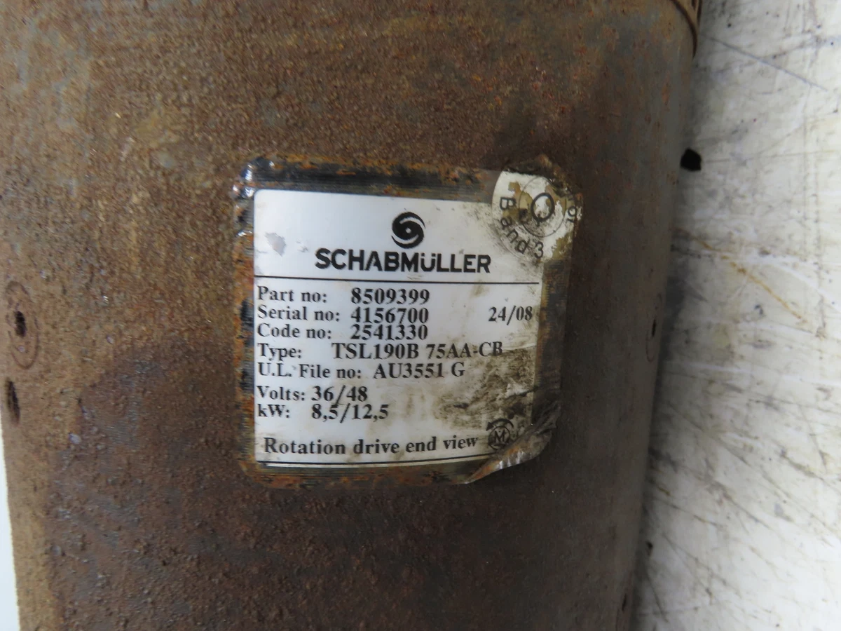 Schabmuller 8509399 Hyster Forklift E60Z Hydraulic Motor Pump 36 