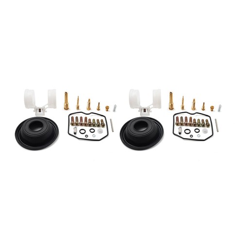 2 Set Carburetor Repair Kit Diaphragm Float For Kawasaki EX500 GPZ500S ...