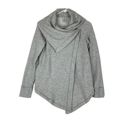 Z by Zella Cardigan Womens Size XS Gray 