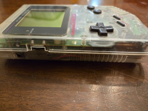 Nintendo Game Boy DMG-01 Clear Play It Loud with Case & Game Matching Serial! - Picture 10 of 16