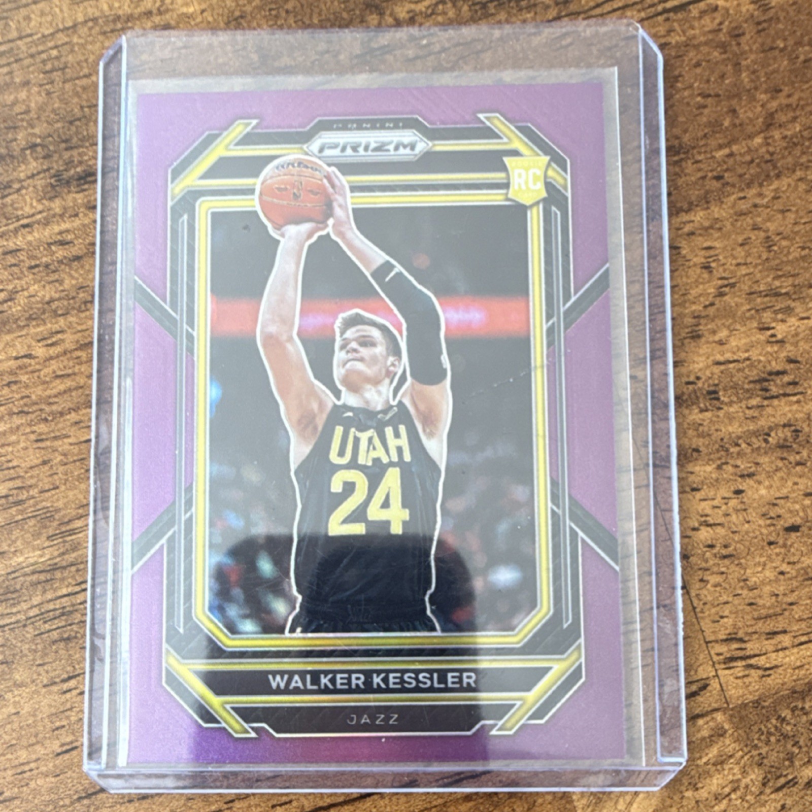 2022-23 Panini Prizm Walker Kessler #234 Purple Prizm Rookie /99 Utah Jazz