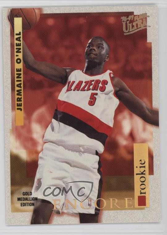 1996-97 Fleer Ultra Gold Medallion Edition Jermaine O'Neal #G-274 Rookie RC 2n1
