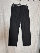 Men  s Banana Republic Black Dress Pants Flat Front 32x32