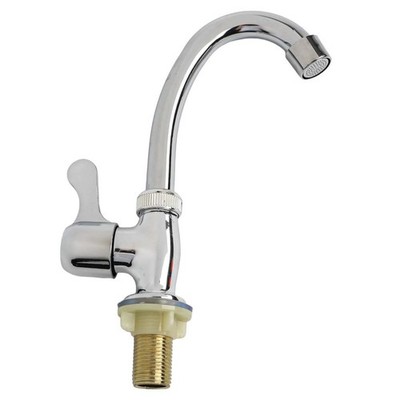 Single Hole Cold Water Faucet, Vertical Faucet Tap, Plastic Steel Kitchen Faucet Water Purifier, Single Lever Cold Tap For Kitchen,Outdoor, Garden, Healthy Living