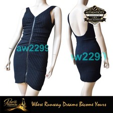 Chanel 12C Cruise 2012 Body-Con Little Black Dress CC Logo New 38