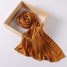 Islamic Women Hijab Scarf Turban Head Cover Headscarf Shawls Plain Headwrap Arab