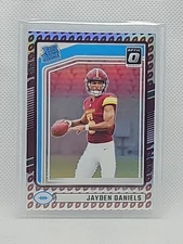2024 Donruss Optic Preview Jayden Daniels Football Emoji  Rookie SSP #389🔥🔥