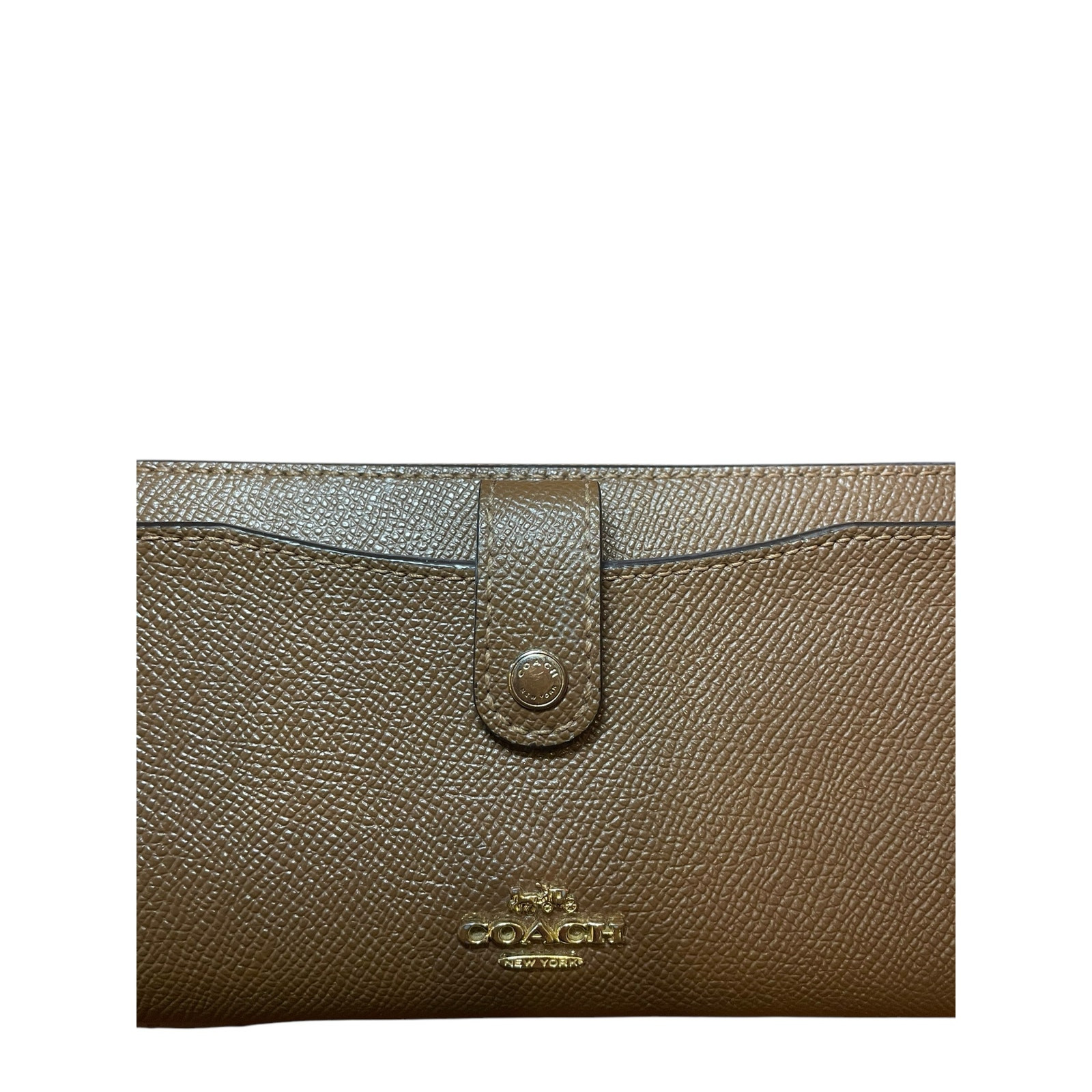 Coach Multifunction Wallet Large Brown Leather C … - image 5