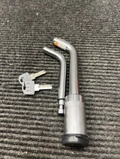 50058 Hitch Receiver Lock With 5/8" And 1/2" Pins For 11/4" 2" And 21/2" Hitch