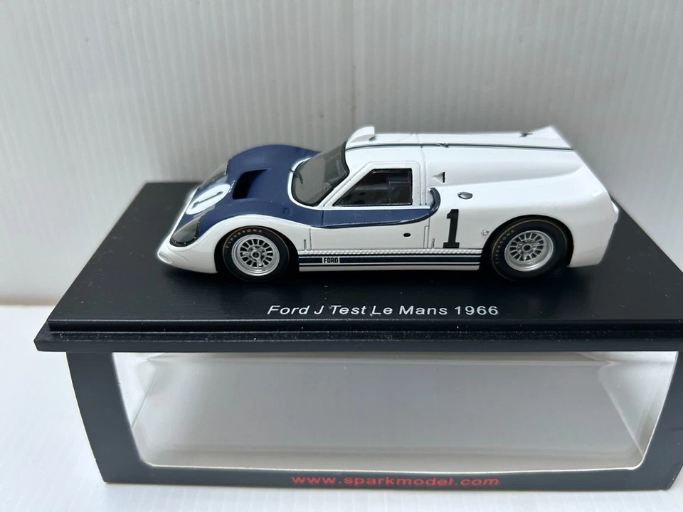 SPARK S8084 Ford J #1 Test Le Mans 1966 Bruce McLaren 1/43 Voiture Miniature - Photo 2/4