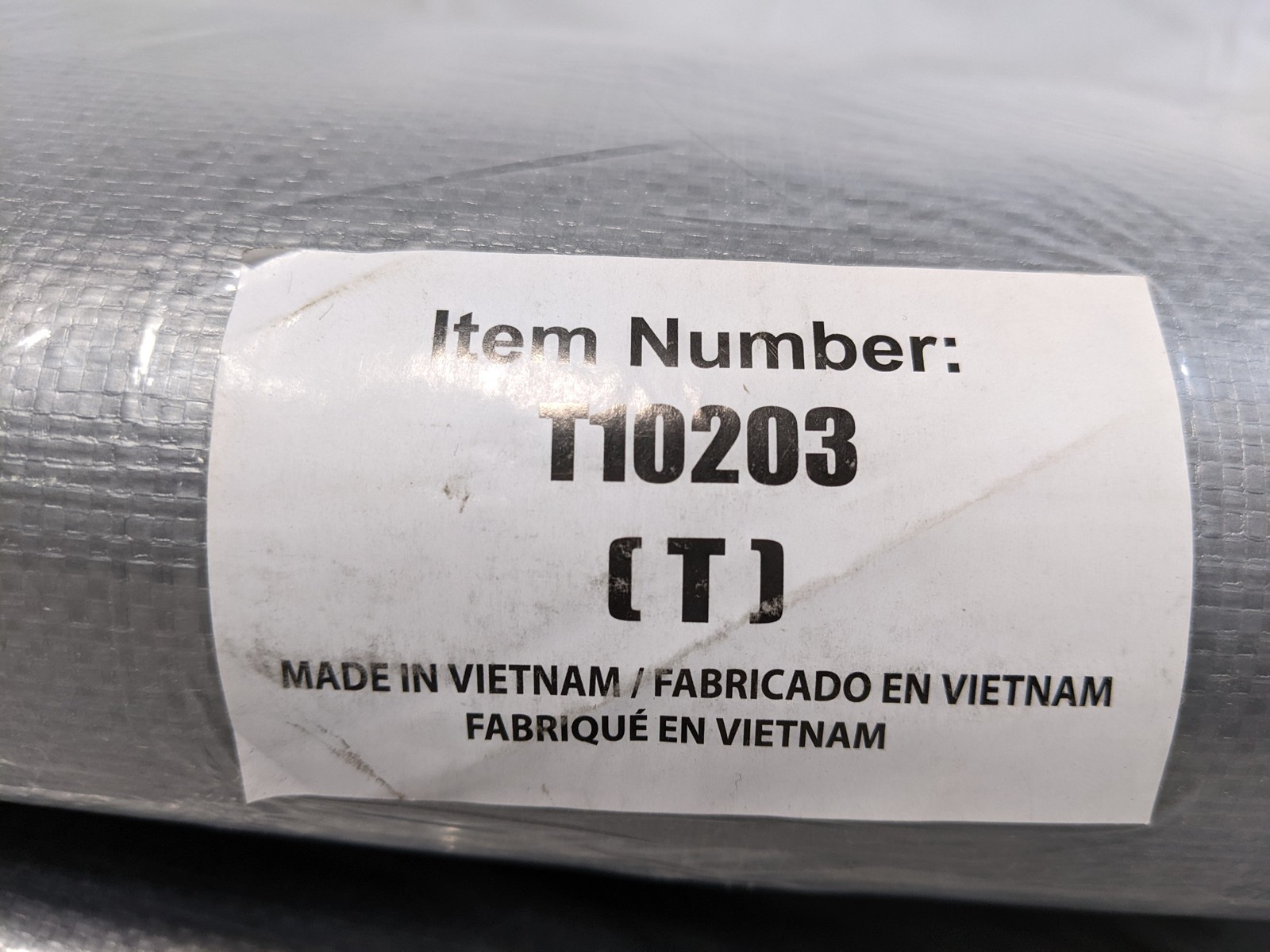 King Canopy 10 ft x 20 ft Silver Cover Tarp T10203 - Cover Only -