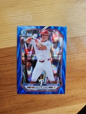 Aidan Miller BCP-49 Phillies /150 Bowman 2026 Chrome Blue RayWave Refractor