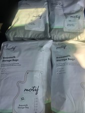 Motif Medical Breastmilk Storage Bags 100 Count BPA-Free Leak Proof Freezer Safe