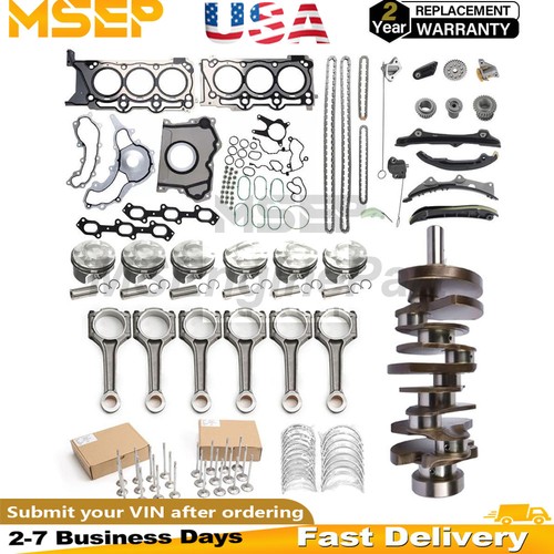 Engine Rebuild Kit for 3.0L V6 Maserati Quattroporte S Q4 410bhp 2013-2017+ Photo - $1,650