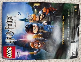 Lego 4840 Harry Potter Burrow 2 Instruction Booklets Manuals Read Description