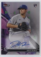 2021 Topps Finest Kris Bubic #FA-KB Auto 15as