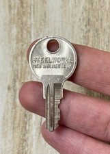 Vintage STEEL WORKS Des Moines, IA Key