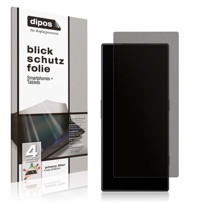 Blickschutzfolie für NUBIA Red Magic 8 Pro Plus matt Schutzfolie Folie Display