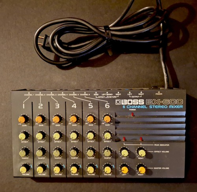 #ad Boss BX 600 6 Channel Stereo Mixer $95.00