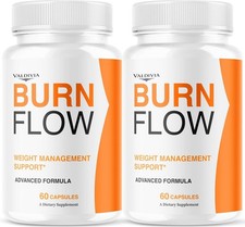 Valdivia Burn Flow 120 Capsules 2 Pack Dietary Supplement Made in USA Metabolism