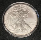 2021 AMERICAN EAGLE SILVER - IN CAPSULE - BEST PRICE PERIOD.