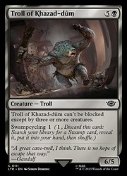 Troll of Khazad-dum 111 The Lord of the Rings: Tales of Middle-earth Common